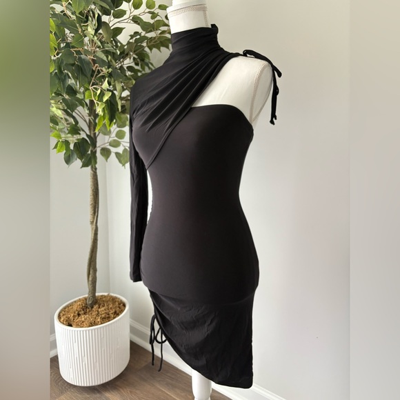 In a Dream Ruched Mini Dress - Picture 3 of 3